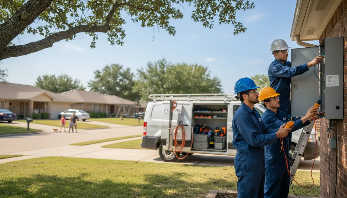 Certified electrician providing emergency electrical services in Nevis, MN